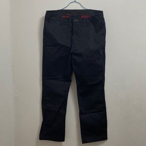 Mens Navy Levi Chino Pants